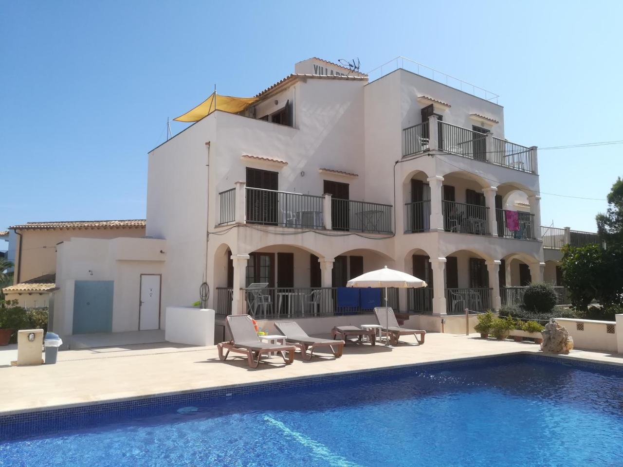 Apartamentos Villa Primera Cala Figuera  Bagian luar foto