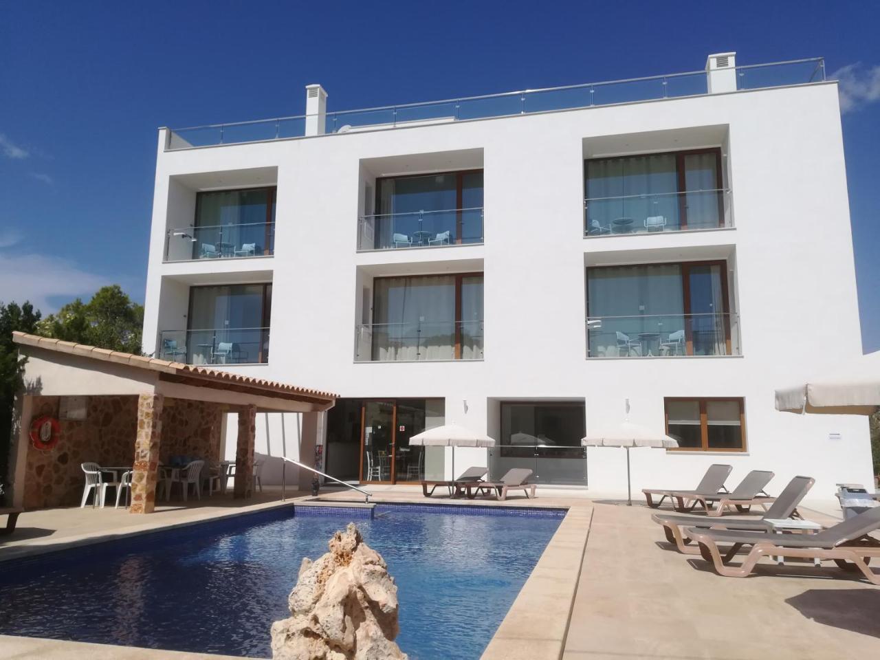 Apartamentos Villa Primera Cala Figuera  Bagian luar foto