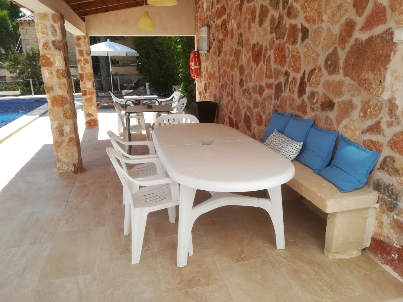 Apartamentos Villa Primera Cala Figuera  Bagian luar foto